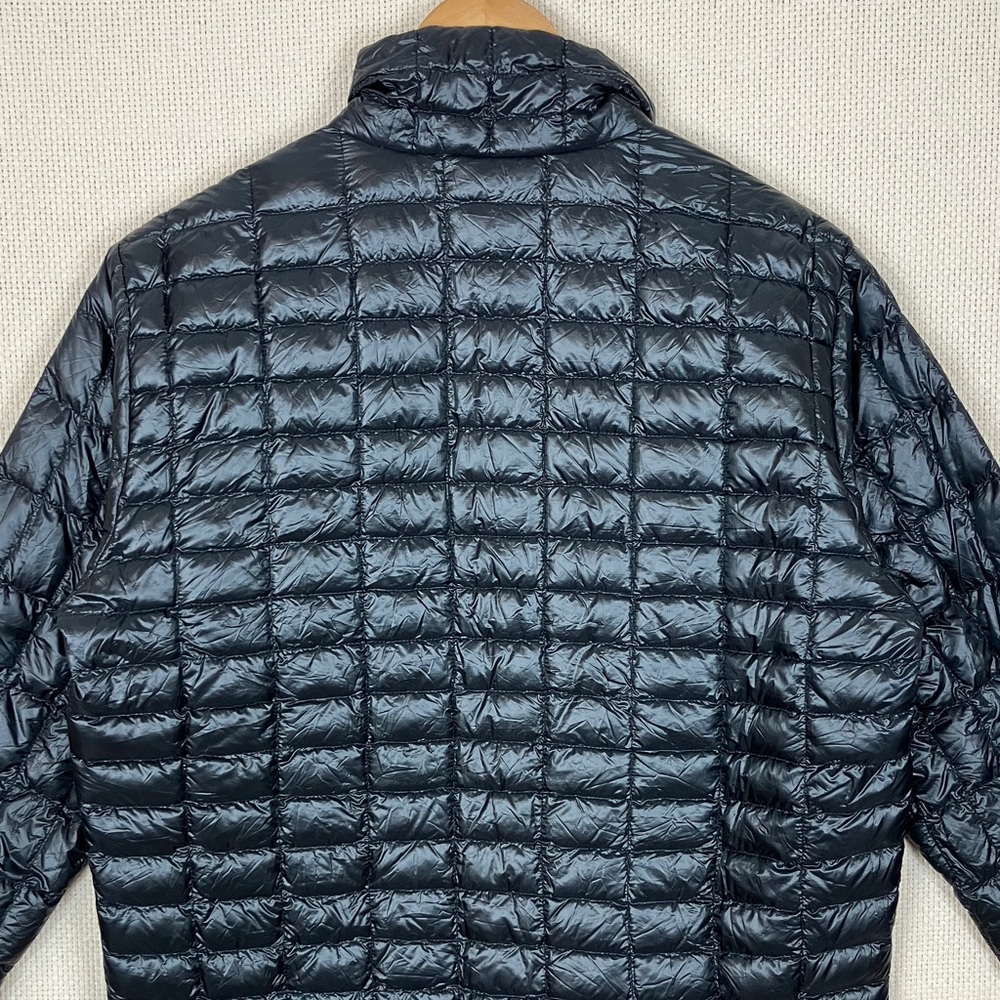 Patagonia Ultralight Down 1/2 Zip Pullover Shirt Jacket Men's Small Black - Picture 10 of 16